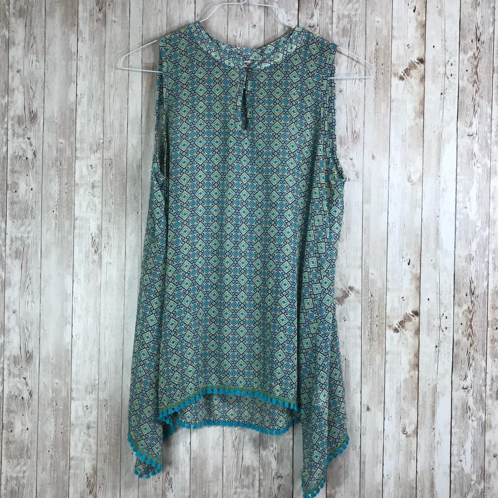 Ivy Jane Bohemian High Low Dress Sleeveless